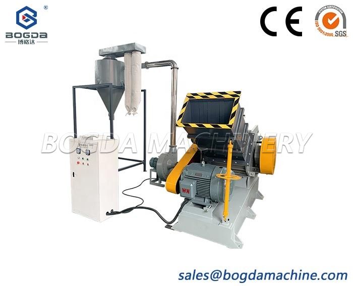 China Manufacturer BOGDA Waste Plastic Pipe Crusher Machine