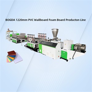 BOGDA 1220mm PVC Wallboard Foam Board Producton Line