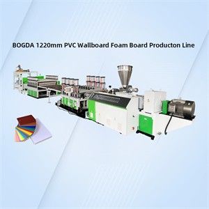 BOGDA 1220mm PVC Wallboard Foam Board Producton Line 2