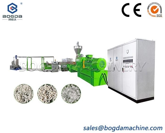 Soft PVC compounds underwater pelletizing line