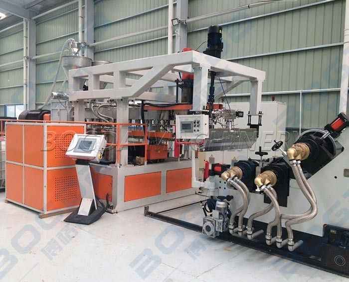 PET transparent sheet machine for fruit and food packaging PET roofing tile extrusion line
