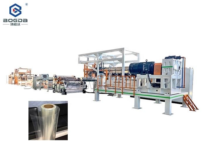 PET transparent sheet machine for fruit and food packaging PET roofing tile extrusion line