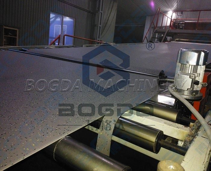 BOGDA PVC Vinyl Floor Cover Sheet Flooring Production Line Machine