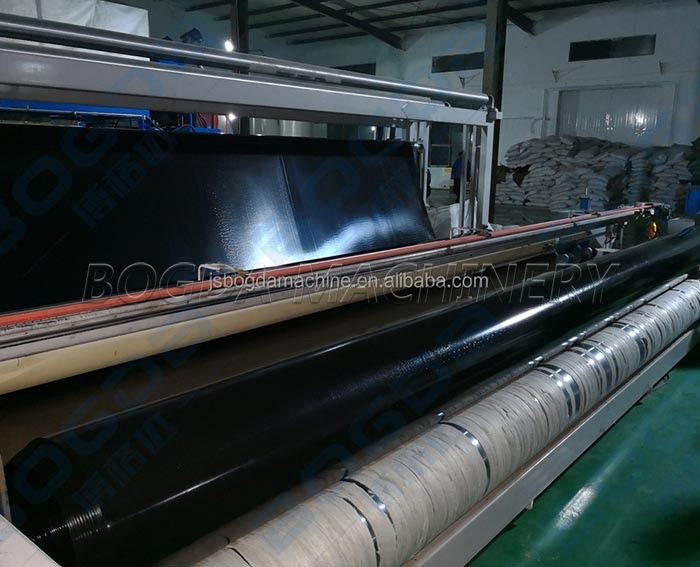 BOGDA PE Polyethylene Waterproof Geomembrane Roll Extrusion Production Line Extruder Machine For Geosynthetic