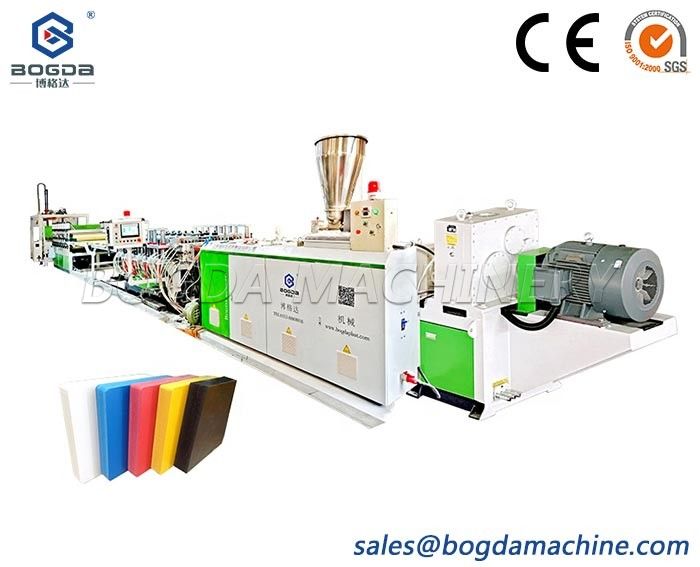 BOGDA Adhesive Foam PVC Board Sheet Making Machine