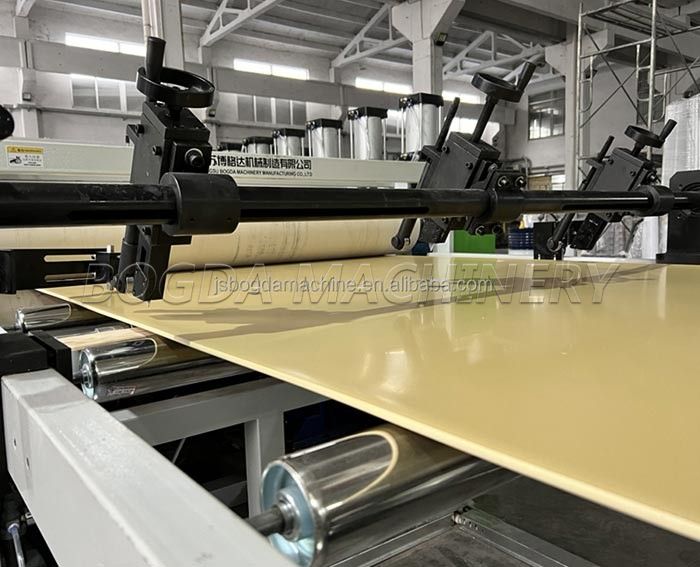 BOGDA Adhesive Foam PVC Board Sheet Making Machine