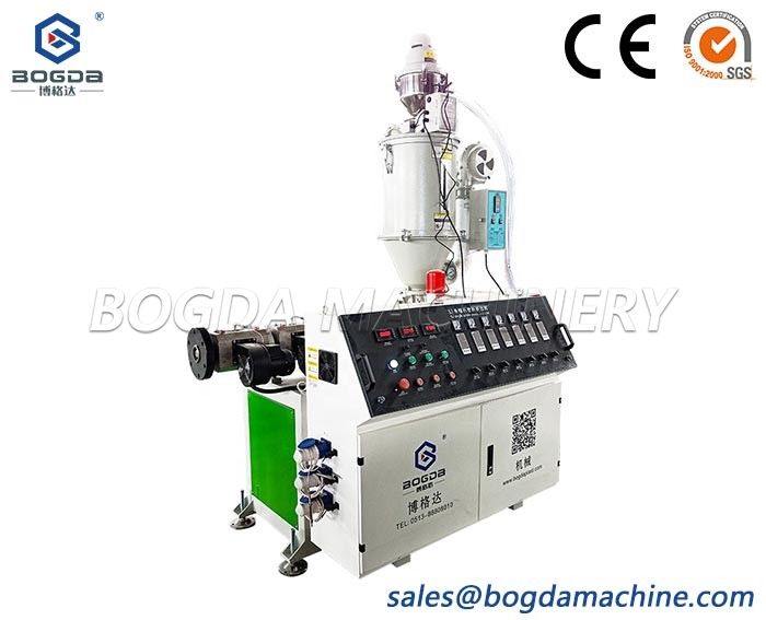 BOGDA Money Packaging TPU TPR TPE Plastic Rubber Band Single Screw Extruder Making Machine