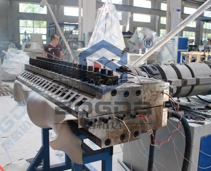 PVC marble sheet extrusion line plastic decorative sheet making machine for wall panel