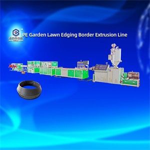 PE Flexible Plastic Garden Lawn Edging Border Extrusion Line