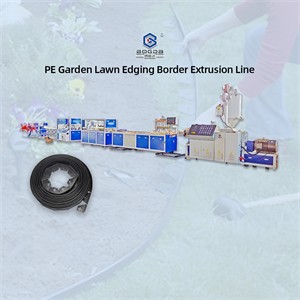 PE Garden Lawn Edging Border Extrusion Line