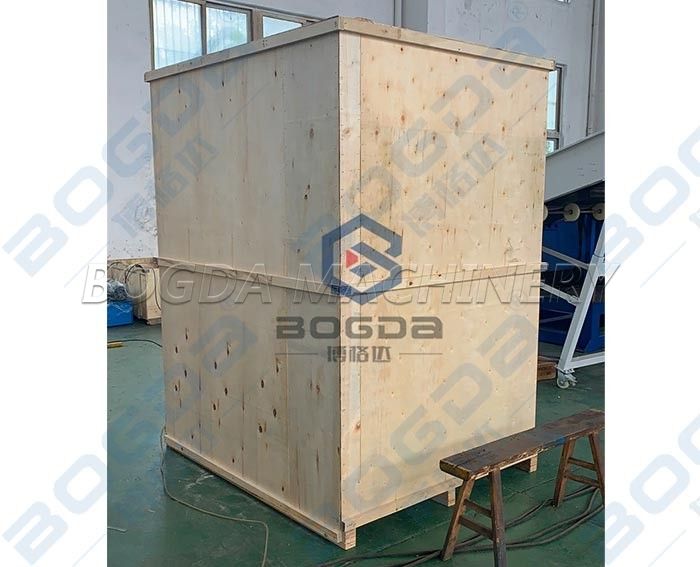Capacity 400kg/h Plastic Crusher Machine For Crushing Used Folding Corrugated Carton Packaging Box