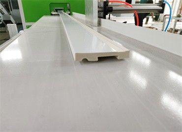 Testing model 90 PS polystyrene foam skirting board profiles moulding machine