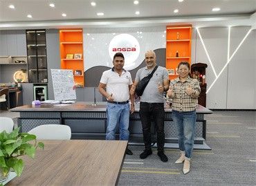 Welcome India and Algeria Customer To Visit BOGDA Company
