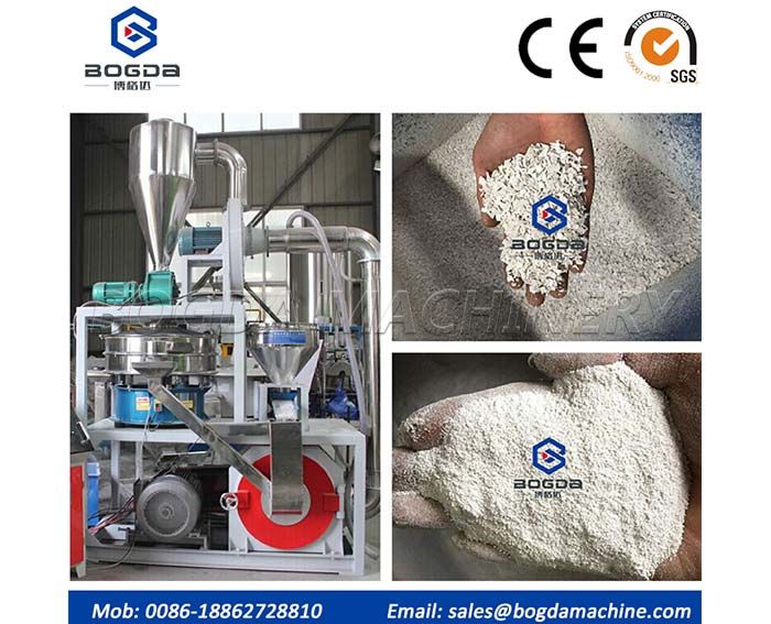 Plastic Powder Grinding Pulverizer Machine Price For PVC/PP/ABS/TPU/EVA