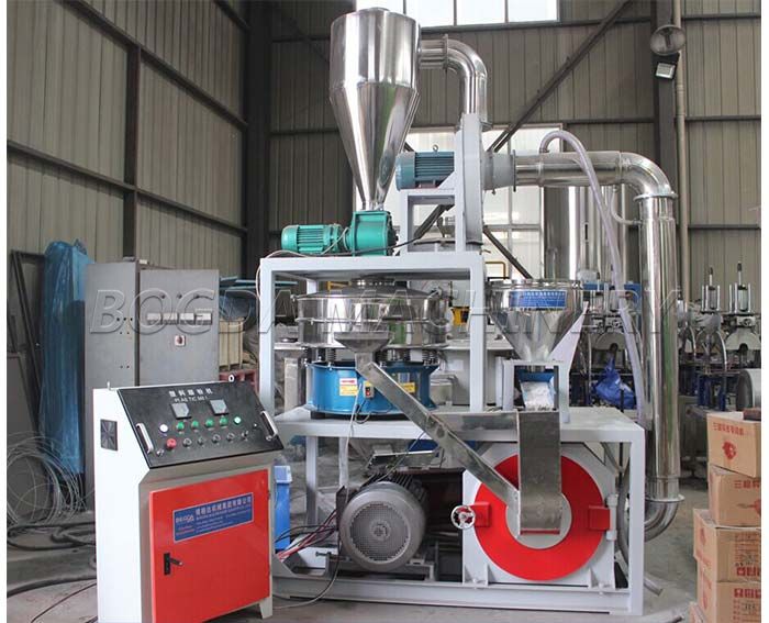 Plastic Powder Grinding Pulverizer Machine Price For PVC/PP/ABS/TPU/EVA