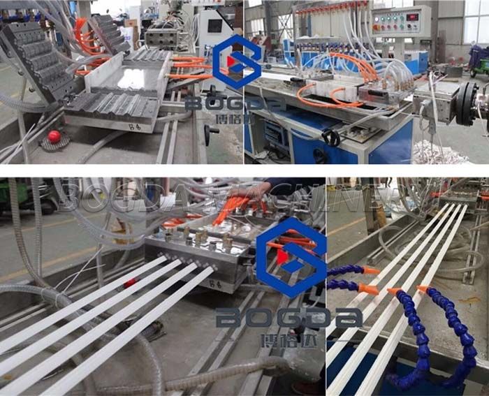 PVC Plastic Protection Corner Bead Production Line For Drywall