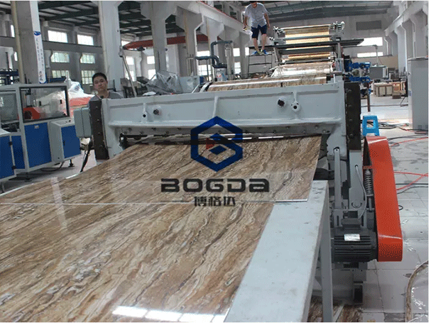 PVC Plastic Artificial Marble Sheet Production Line