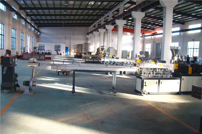 Plastic Small Parallel Co-rotating Powder Coating Lab SHJ Series Counter Rotating Twin-screw Extruder