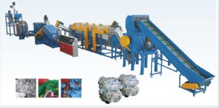 Waste Plastic PP PE Film Recycling Machine/PE Film Washing Line