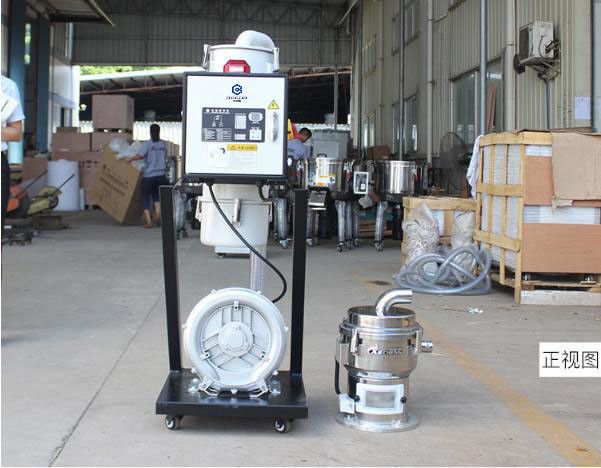 High Power Industrial Auto Loader Feeding for Extruder Plastic / Plastic Granules Feeding Loader