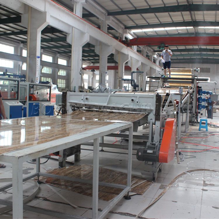 PVC sheet extrusion line