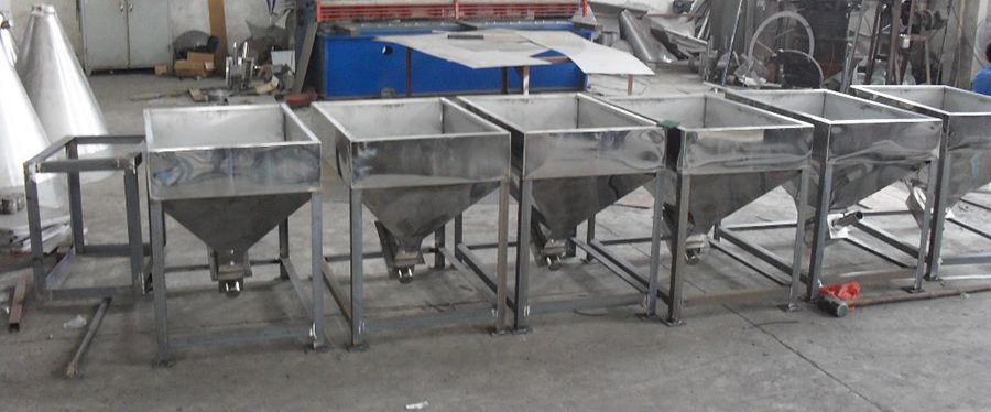 BOGDA Fully Automatic Vertical Stainless Steel Screw Loader