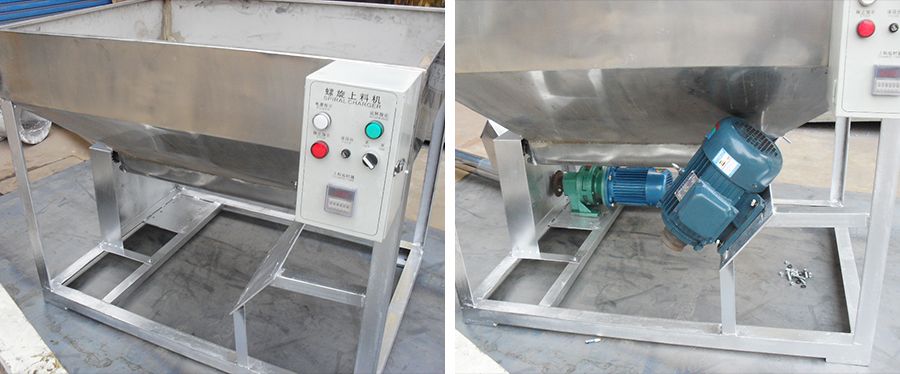 BOGDA Fully Automatic Vertical Stainless Steel Screw Loader