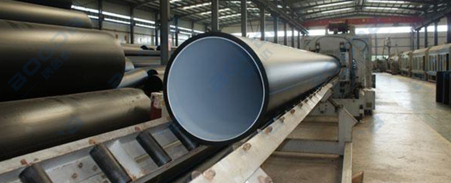 Large Diameter PE HDPE Pipe Making Machine