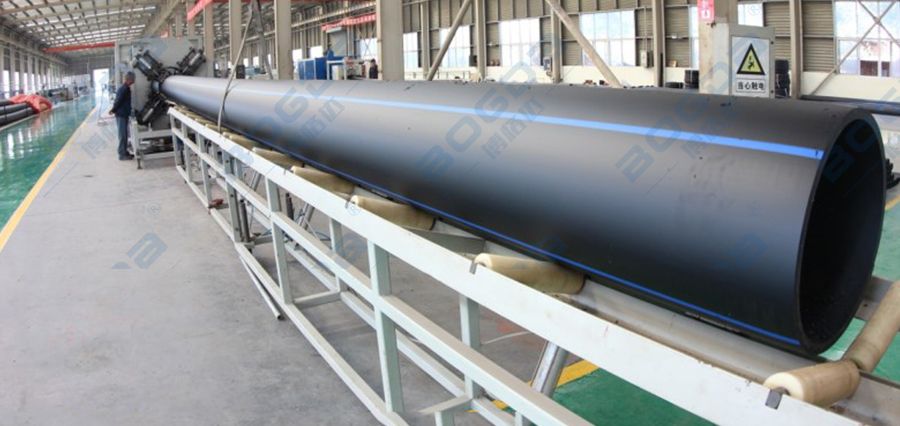 Large Diameter PE HDPE Pipe Making Machine