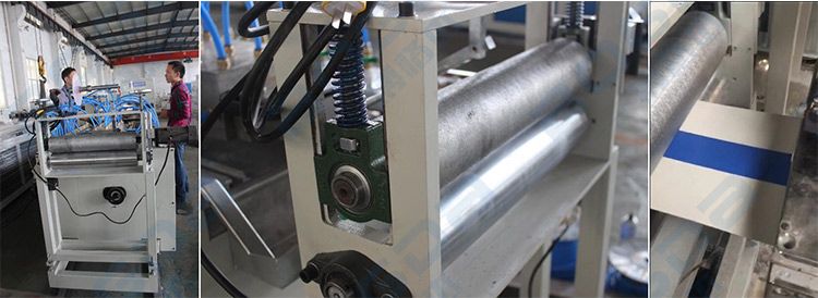 PVC Protective Armrest Hospital Corridor Handrails Profiles Extrusion Line