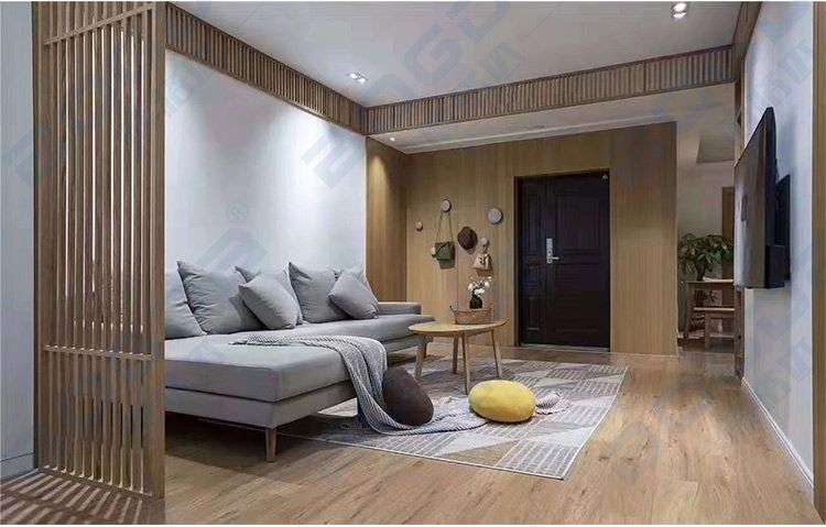 1.2m Width Interior Wall Decoration Wood Grain Laminated PVC Foam Board Extrusion Line