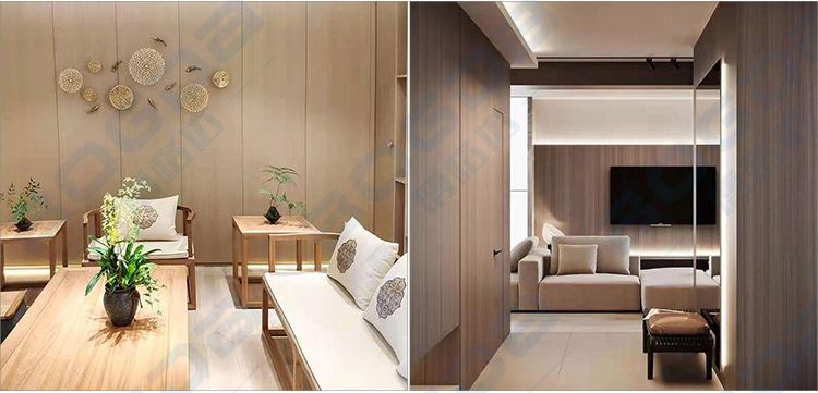 1.2m Width Interior Wall Decoration Wood Grain Laminated PVC Foam Board Extrusion Line