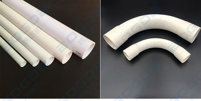 Plastic pipe shop bending machine