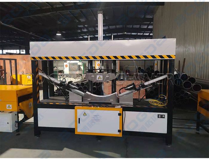 Fully Automatic Plastic PVC PE Pipe Bending Machine With Belling System