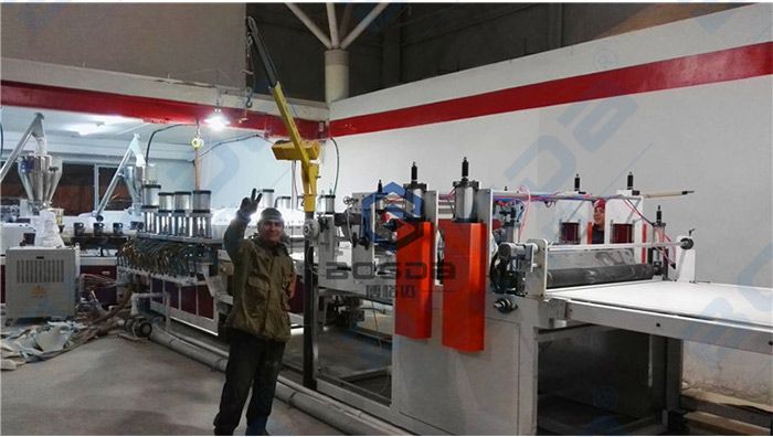 Manufacturer Foaming Furniture PVC Skinning Foam Board Extrusion Line