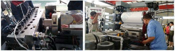 BOGDA High Output 600mm PVC Edge Banding Sheet Extruder Production Line Making Machine