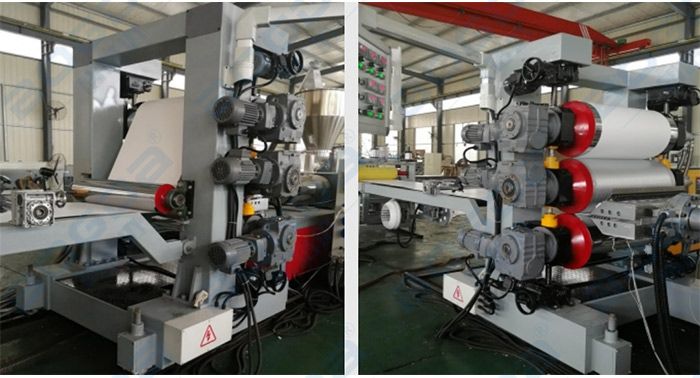 BOGDA High Output 600mm PVC Edge Banding Sheet Extruder Production Line Making Machine