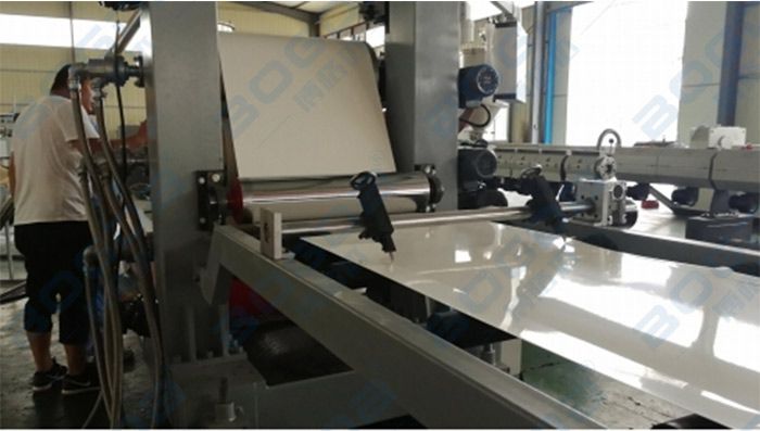 BOGDA High Output 600mm PVC Edge Banding Sheet Extruder Production Line Making Machine