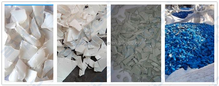 High Efficiency Waste Plastic Recycling Flakes Pelletizing Line