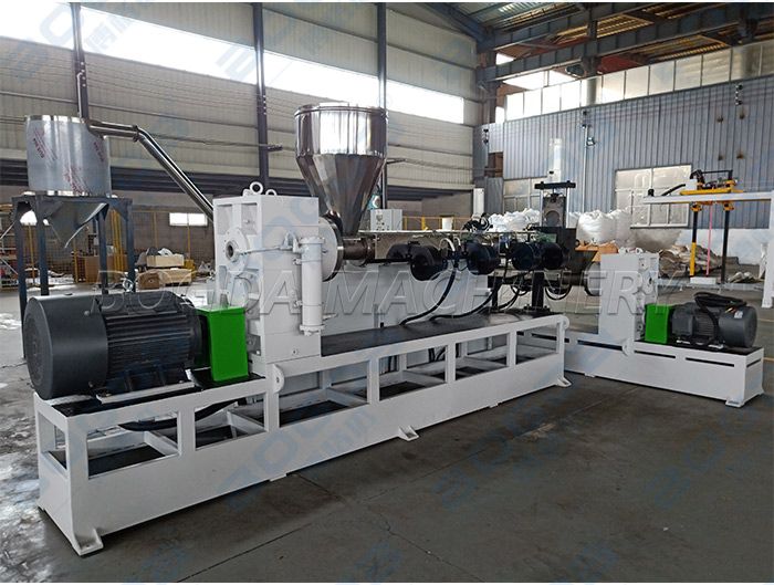 High Efficiency Waste Plastic Recycling Flakes Pelletizing Line