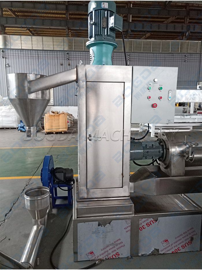 High Efficiency Waste Plastic Recycling Flakes Pelletizing Line