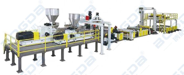 Plastic PC/PMMA Sheet Plate Making Machine Line