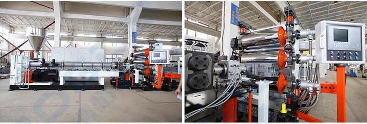 China Supplier Manufacture Single Screw PP Sheet Extrusion Machine Line