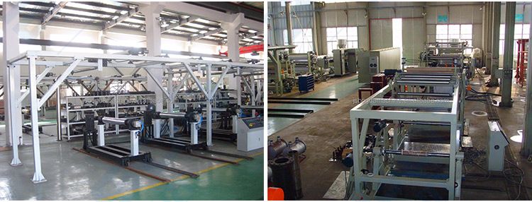 China Supplier Manufacture Single Screw PP Sheet Extrusion Machine Line