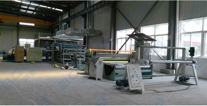 HDPE PP Waterstop Drainage Sheet Production Making Machine Line