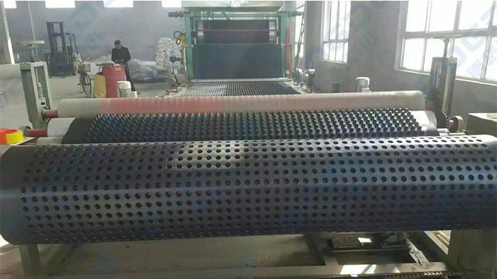 HDPE PP Waterstop Drainage Sheet Production Making Machine Line