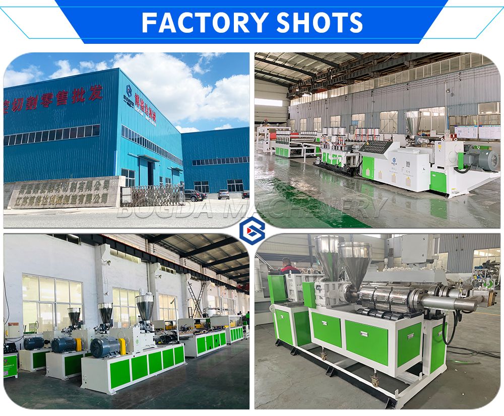 BOGDA Manufacture Clear Transparent PET APET PETG CPET Anti-scratch Sheet Production Line