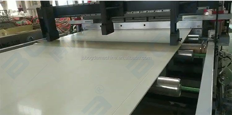 Custom Advertisement White PVC Celuka Foam Board Extrusion Machinery Production Line