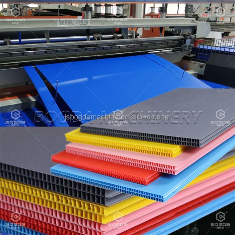 Machine Plastic Construction Profile PP Hollow Sheet Extrusion Line For Sale