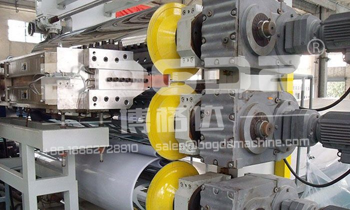 PP/PE/PVC/ABS Thick Sheet/Board Extrusion Equipment With Competive Price